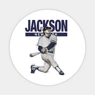 Reggie Jackson New York Y Mr October Magnet